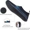 WateLves Water Shoes for Womens Mens Barefoot Quick-Dry Aqua Socks for Beach Swim Surf Yoga Exercise New Translucent Color Soles(Gradient Black)