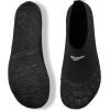 WateLves Water Shoes for Womens Mens Barefoot Quick-Dry Aqua Socks for Beach Swim Surf Yoga Exercise New Translucent Color Soles(Lt.black)