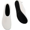 WateLves Water Shoes for Womens Mens Barefoot Quick-Dry Aqua Socks for Beach Swim Surf Yoga Exercise New Translucent Color Soles(Lxg.beige)