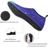 WateLves Water Shoes for Womens Mens Barefoot Quick-Dry Aqua Socks for Beach Swim Surf Yoga Exercise New Translucent Color Soles(Water Whale)