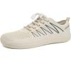 WateLves Wide Diabetic Shoes Mens Womens Water-Beach-Swim-Barefoot Shoes Breathable & Non-Slip & Optimal Relaxation Walking Sneakers(Beige)