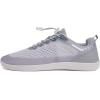 WateLves Wide Diabetic Shoes Mens Womens Water-Beach-Swim-Barefoot Shoes Breathable & Non-Slip & Optimal Relaxation Walking Sneakers(White Gray)