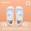 WateLves Wide Toddler Water Shoes Kids Barefoot Athletic Sneakers Girls Boys Quick Dry Aqua Socks for Beach Hiking Swim Kayak Sport Accessories, Camping Essentials(White)