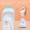 WateLves Wide Toddler Water Shoes Kids Barefoot Athletic Sneakers Girls Boys Quick Dry Aqua Socks for Beach Hiking Swim Kayak Sport Accessories, Camping Essentials(White)