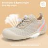 WateLves Wide Toddler Water Shoes Kids Barefoot Athletic Sneakers Girls Boys Quick Dry Aqua Socks for Beach Hiking Swim Kayak Sport Accessories, Camping Essentials(Beige)