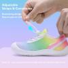 WateLves Wide Toddler Water Shoes Kids Barefoot Athletic Sneakers Girls Boys Quick Dry Aqua Socks for Beach Hiking Swim Kayak Sport Accessories, Camping Essentials(Colourful)
