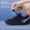 WateLves Wide Toddler Water Shoes Kids Barefoot Athletic Sneakers Girls Boys Quick Dry Aqua Socks for Beach Hiking Swim Kayak Sport Accessories, Camping Essentials(Navy Blue)