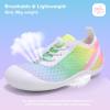 WateLves Wide Toddler Water Shoes Kids Barefoot Athletic Sneakers Girls Boys Quick Dry Aqua Socks for Beach Hiking Swim Kayak Sport Accessories, Camping Essentials(Colourful)