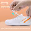 WateLves Wide Toddler Water Shoes Kids Barefoot Athletic Sneakers Girls Boys Quick Dry Aqua Socks for Beach Hiking Swim Kayak Sport Accessories, Camping Essentials(White)