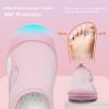 WateLves Wide Toddler Water Shoes Kids Quick Dry Barefoot Shoes Girls Boys Aqua Athletic Sneakers for Beach Hiking Swim Kayak Sport Accessories, Camping Essentials(Pink)