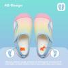 WateLves Wide Toddler Water Shoes Kids Quick Dry Barefoot Shoes Girls Boys Aqua Athletic Sneakers for Beach Hiking Swim Kayak Sport Accessories, Camping Essentials(Colourful)
