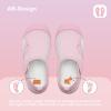 WateLves Wide Toddler Water Shoes Kids Quick Dry Barefoot Shoes Girls Boys Aqua Athletic Sneakers for Beach Hiking Swim Kayak Sport Accessories, Camping Essentials(Pink)