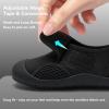 WateLves Wide Toddler Water Shoes Kids Quick Dry Barefoot Shoes Girls Boys Aqua Athletic Sneakers for Beach Hiking Swim Kayak Sport Accessories, Camping Essentials(Black)