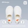 WateLves Wide Toddler Water Shoes Kids Quick Dry Barefoot Shoes Girls Boys Aqua Athletic Sneakers for Beach Hiking Swim Kayak Sport Accessories, Camping Essentials(White)