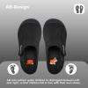 WateLves Wide Toddler Water Shoes Kids Quick Dry Barefoot Shoes Girls Boys Aqua Athletic Sneakers for Beach Hiking Swim Kayak Sport Accessories, Camping Essentials(Black)