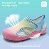 WateLves Wide Toddler Water Shoes Kids Quick Dry Barefoot Shoes Girls Boys Aqua Athletic Sneakers for Beach Hiking Swim Kayak Sport Accessories, Camping Essentials(Colourful)