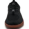 WateLves Wide Water Shoes Mens Womens Barefoot Minimalist Walking Shoes Beach Casual Sneakers Zero Drop Sole(Black/Gum)