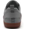 WateLves Wide Water Shoes Mens Womens Barefoot Minimalist Walking Shoes Beach Casual Sneakers Zero Drop Sole(Gray/Gum)