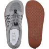 WateLves Wide Water Shoes Mens Womens Barefoot Minimalist Walking Shoes Beach Casual Sneakers Zero Drop Sole(Gray/Gum)