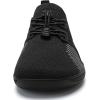 WateLves Wide Water Shoes Womens Mens Barefoot Zero Drop Diabetic Shoes Beach Walking Sneakers(Black)