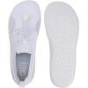 WateLves Wide Water Shoes Womens Mens Barefoot Zero Drop Diabetic Shoes Beach Walking Sneakers(White)