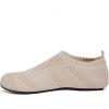 WateLves Womens Barefoot Water Shoes Travel House Slippers for Indoor and Outdoor Aqua Socks for Beach Swim Surf Yoga Dancing Camping Must Haves(Beige-1)