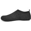 WateLves Womens Barefoot Water Shoes Travel House Slippers for Indoor and Outdoor Aqua Socks for Beach Swim Surf Yoga Dancing Camping Must Haves(Diamond-black)