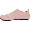 WateLves Womens Barefoot Water Shoes Travel House Slippers for Indoor and Outdoor Aqua Socks for Beach Swim Surf Yoga Dancing Camping Must Haves(Naked Orange-1)