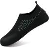 WateLves Womens Barefoot Water Shoes Travel House Slippers for Indoor and Outdoor Aqua Socks for Beach Swim Surf Yoga Dancing Camping Must Haves(Shiny/Colorful)