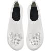 WateLves Womens Barefoot Water Shoes Travel House Slippers for Indoor and Outdoor Aqua Socks for Beach Swim Surf Yoga Dancing Camping Must Haves(Shiny/White)