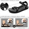 WateLves Womens-Sport-Sandals Hiking Sandals with-Arch-Support Webbing-Outdoor-Beach-Water-Sandals for Travel-Walking-Trekking-Camping(Black)