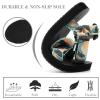 WateLves Womens-Sport-Sandals Hiking Sandals with-Arch-Support Webbing-Outdoor-Beach-Water-Sandals for Travel-Walking-Trekking-Camping(Black/Green)