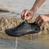 Water Shoes Men’s and Women’s Barefoot Quick Drying Water Socks Outdoor Sneakers Kayaking Boating Hiking Surfing Walking (Dark Blue, Adult, Men, 8.5, Numeric, US Footwear Size System, Medium)