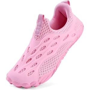 WateLves Barefoot Water Shoes Women Men Minimalist Walking Hiking Shoes Slip On Sneakers for Trekking | Trail Running | Climbing(Pink)