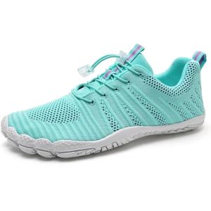 WateLves Water Shoes Men Women Beach Barefoot Aqua Socks Breathable Wide Swim Outdoor Walking Anti Slip Pool Shoes for Hiking Kayaking Diving Surfing(A-moon)