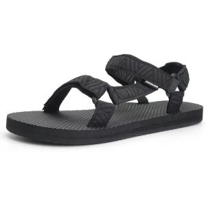 WateLves Womens-Sport-Sandals Hiking Sandals with-Arch-Support Webbing-Outdoor-Beach-Water-Sandals for Travel-Walking-Trekking-Camping(Vblack)