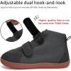 WateLves Toddler Wide Barefoot Shoes Boys Girls Little Kid High Top Minimalist Sneakers | Zero-Drop Healthy Sole | Natural to Grow(Dark Gray)