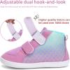 WateLves Toddler Wide Barefoot Shoes Boys Girls Little Kid High Top Minimalist Sneakers | Zero-Drop Healthy Sole | Natural to Grow(Fish Scale)