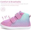 WateLves Toddler Wide Barefoot Shoes Boys Girls Little Kid High Top Minimalist Sneakers | Zero-Drop Healthy Sole | Natural to Grow(Fish Scale)
