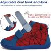 WateLves Toddler Wide Barefoot Shoes Boys Girls Little Kid High Top Minimalist Sneakers | Zero-Drop Healthy Sole | Natural to Grow(Red/Blue)