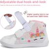 WateLves Toddler Wide Barefoot Shoes Boys Girls Little Kid High Top Minimalist Sneakers | Zero-Drop Healthy Sole | Natural to Grow(Unicorn)
