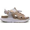 WateLves Womens Wide Orthopedic Diabetic Sandals Summer Walking Hiking Water Outdoor Sandals with Adjustable Strap Comfortable Plantar Fasciitis Arch Support(Brown)
