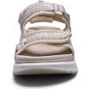 WateLves Womens Wide Orthopedic Diabetic Sandals Summer Walking Hiking Water Outdoor Sandals with Adjustable Strap Comfortable Plantar Fasciitis Arch Support(Beige)