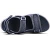 WateLves Womens Wide Orthopedic Diabetic Sandals Summer Walking Hiking Water Outdoor Sandals with Adjustable Strap Comfortable Plantar Fasciitis Arch Support(Dark Grey)