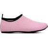 WateLves Womens and Mens Kids Water Shoes Barefoot Quick-Dry Aqua Socks for Beach Swim Surf Yoga Exercise(174-pink)