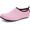WateLves Womens and Mens Kids Water Shoes Barefoot Quick-Dry Aqua Socks for Beach Swim Surf Yoga Exercise(174-pink)