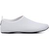 WateLves Womens and Mens Kids Water Shoes Barefoot Quick-Dry Aqua Socks for Beach Swim Surf Yoga Exercise(175-white)