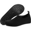 WateLves Womens and Mens Kids Water Shoes Barefoot Quick-Dry Aqua Socks for Beach Swim Surf Yoga Exercise(A-lxy.black)