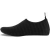 WateLves Womens and Mens Kids Water Shoes Barefoot Quick-Dry Aqua Socks for Beach Swim Surf Yoga Exercise(A-lxy.black)