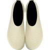 WateLves Womens and Mens Kids Water Shoes Barefoot Quick-Dry Aqua Socks for Beach Swim Surf Yoga Exercise(Beige)